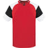 Russell Athletic Youth Mundo Jersey (322861-C), Color 'Scarlet/Black/White'